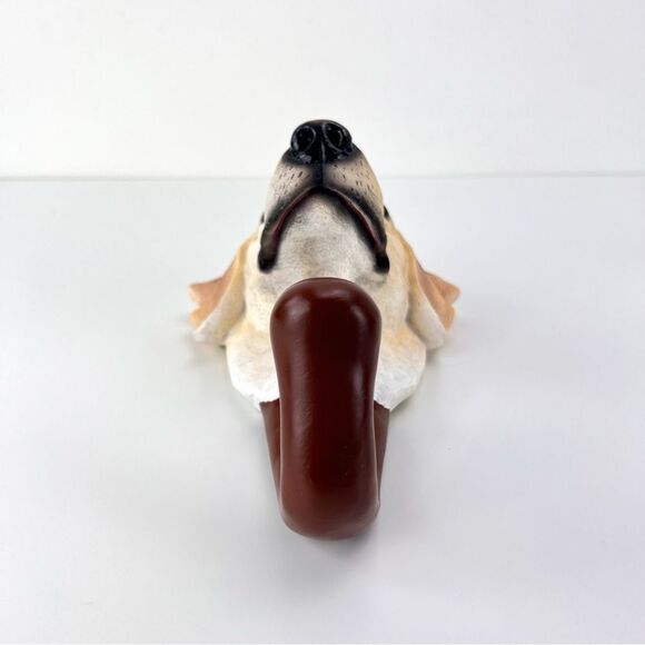 Yellow Lab Wall Hanging Coat Hat Leash Hook Resin Dogs Puppies Labrador - Picture 5 of 9